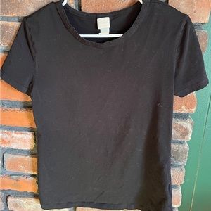 H&M black t shirt size medium